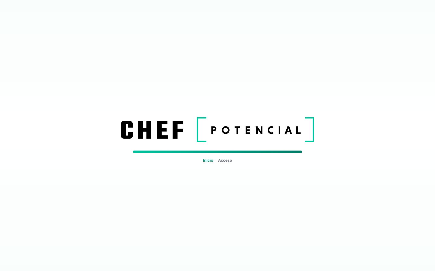 Portada del proyecto Chef Potencial